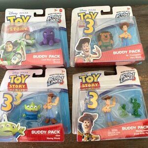 Disney Pixar TOY STORY Buddy Packs-4 Packs